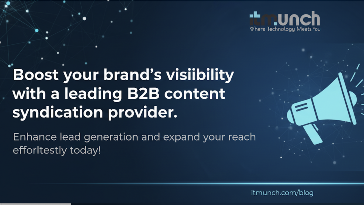 Boost Your Reach with Top B2B Content Syndication Provider